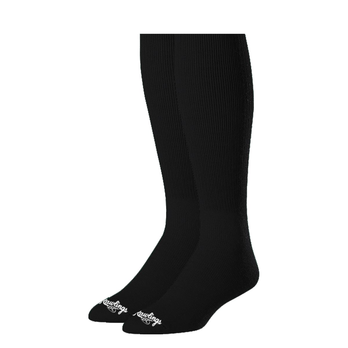 RAWLINGS Baseball Socks 2 Pair in Black