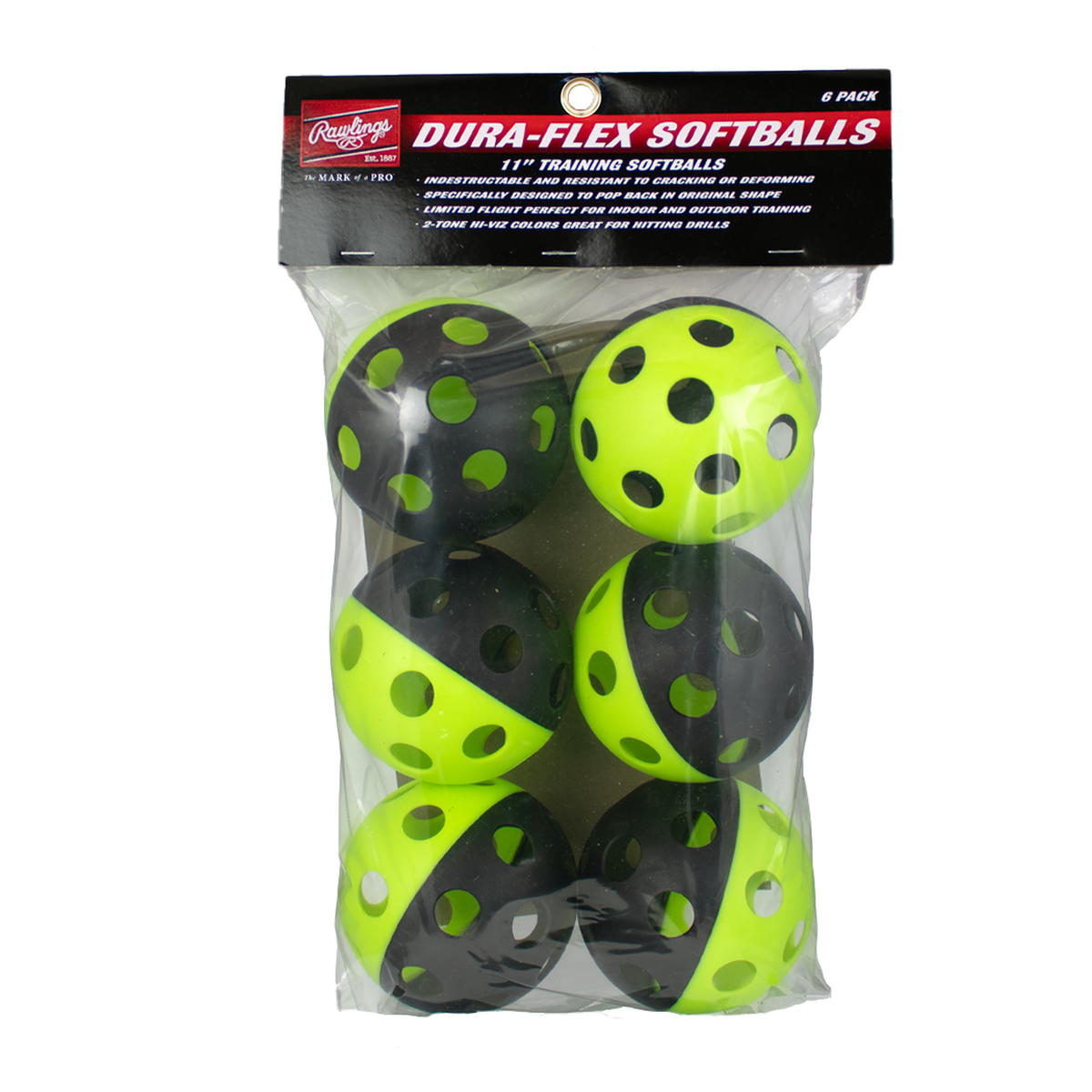 RAWLINGS DURA-FLEX Training Softballs