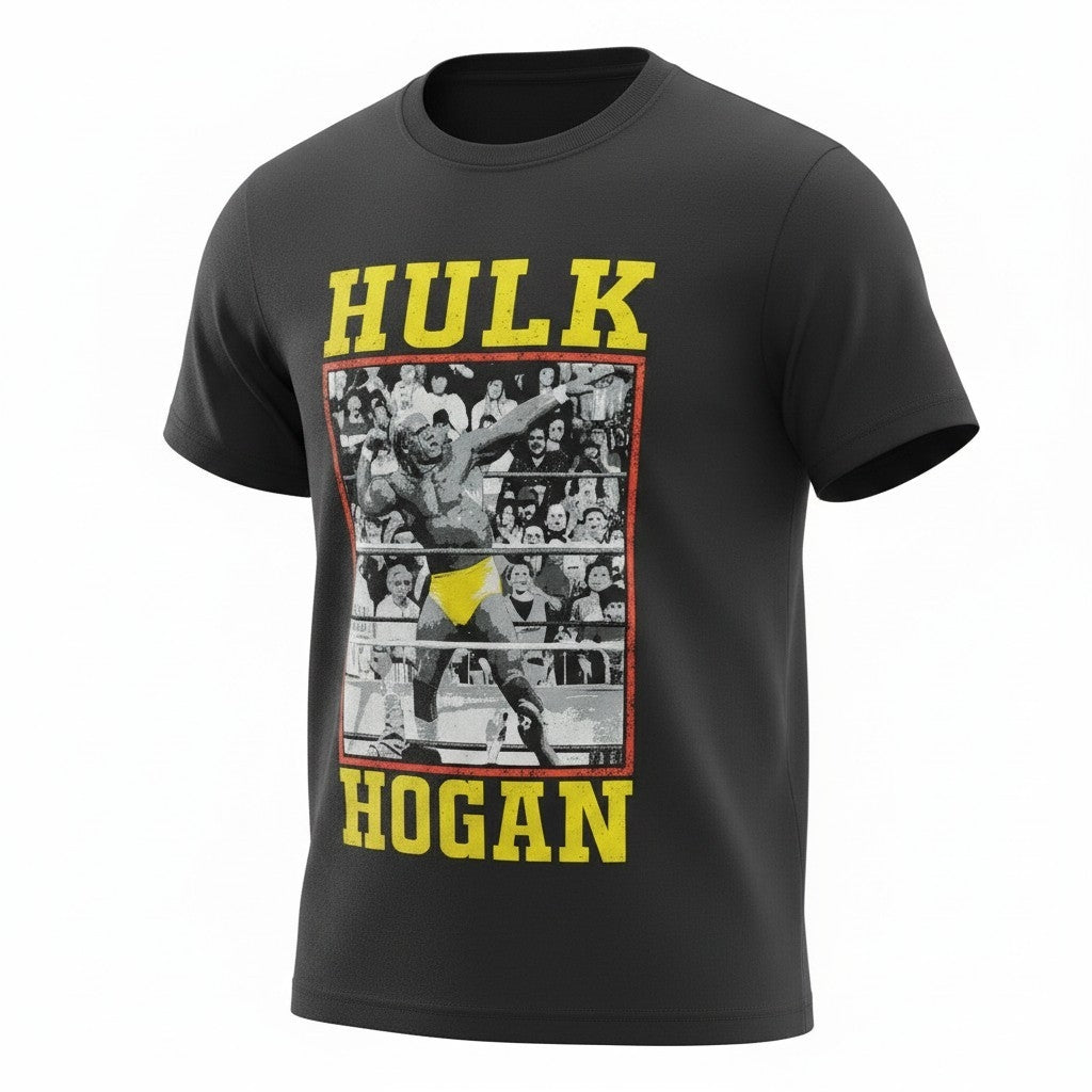 Hulk Hogan Snapshot Adult T-Shirt