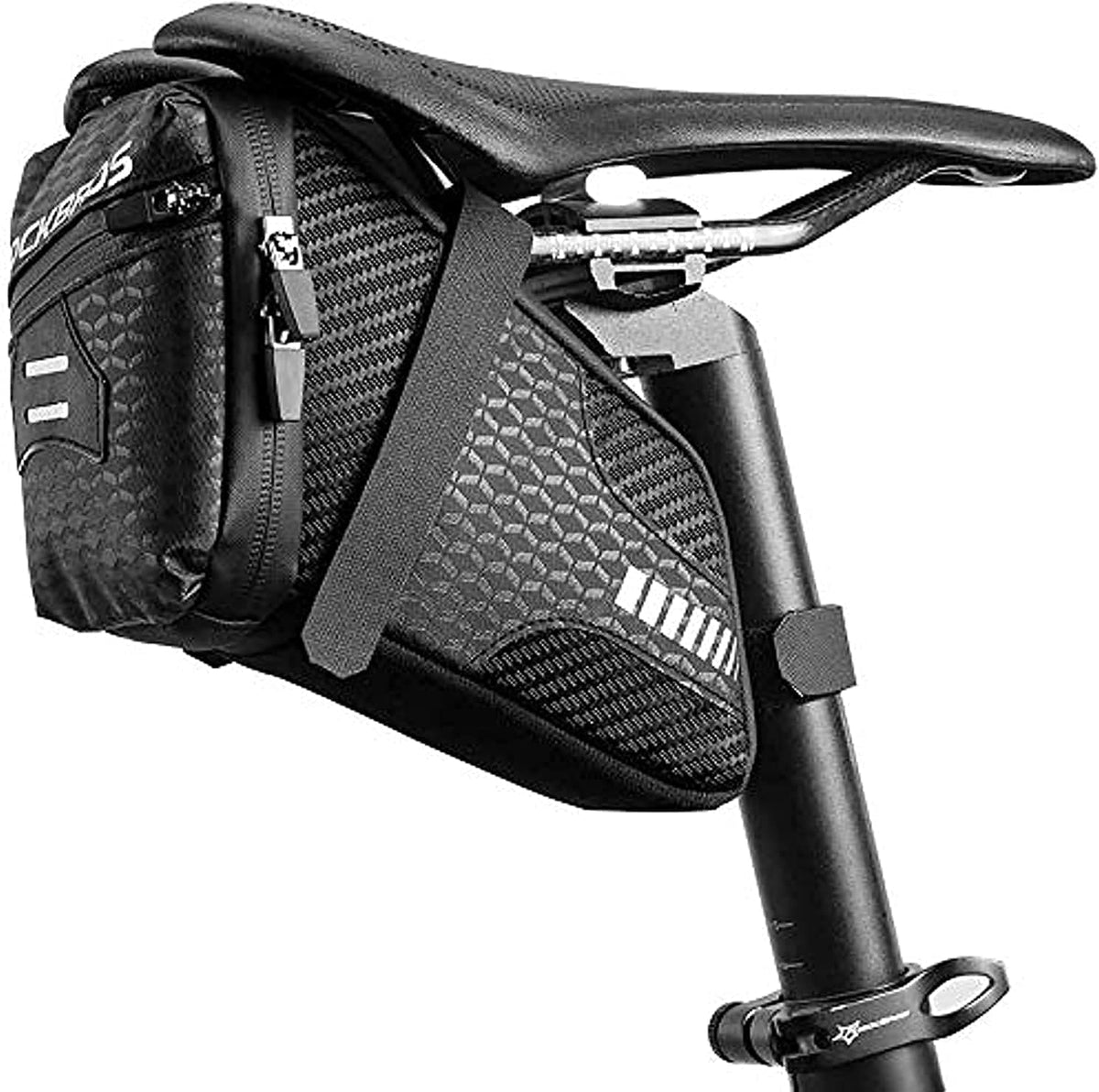 ROCKBROS Bike Saddle Bag Under Seat 1.5L Cycling Accessories Storage Pouch