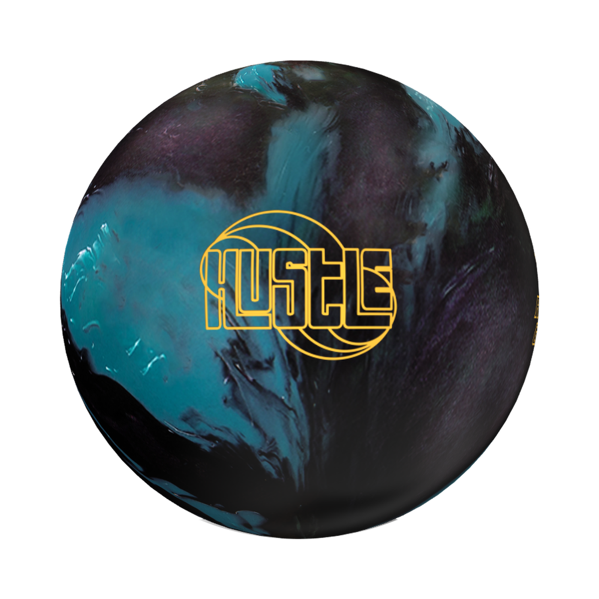 Roto Grip Hustle SOS Bowling Ball in soot, onyx, and sky