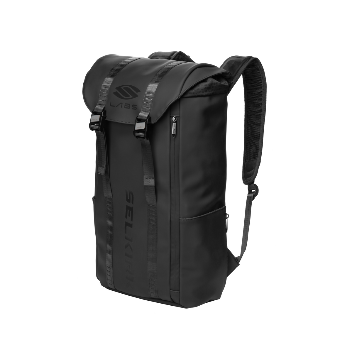Selkirk LABS Prestige Pickleball Backpack in Matte Black - front view
