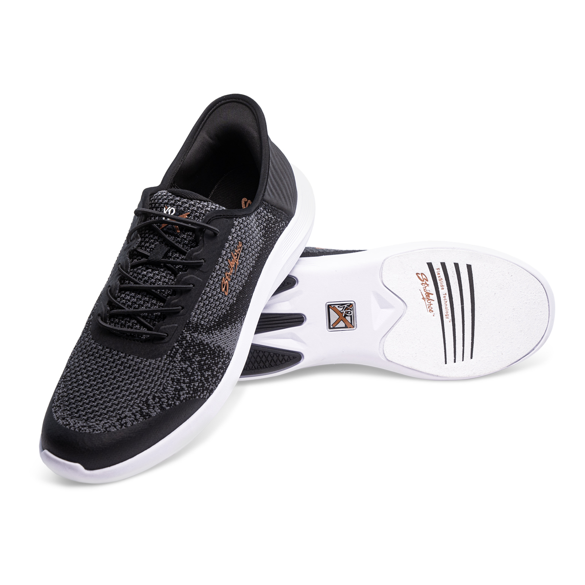 KR Strikeforce Pilot Men's Bowling Shoes, Black - product view 1
