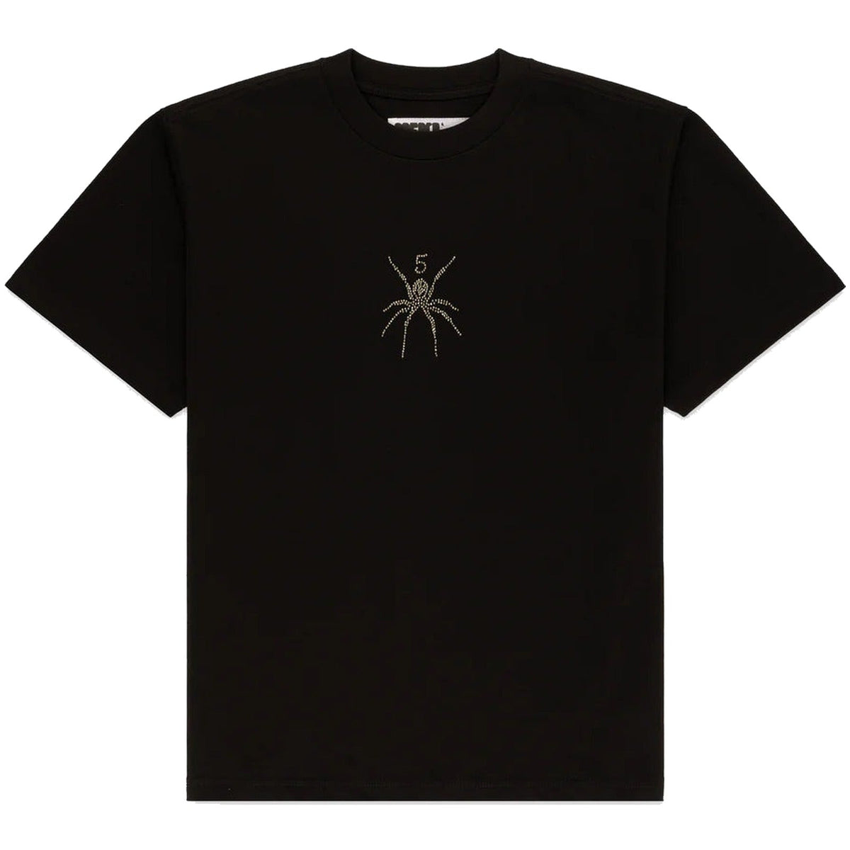 Sp5der TM Phantom Rhinestone Tee Black