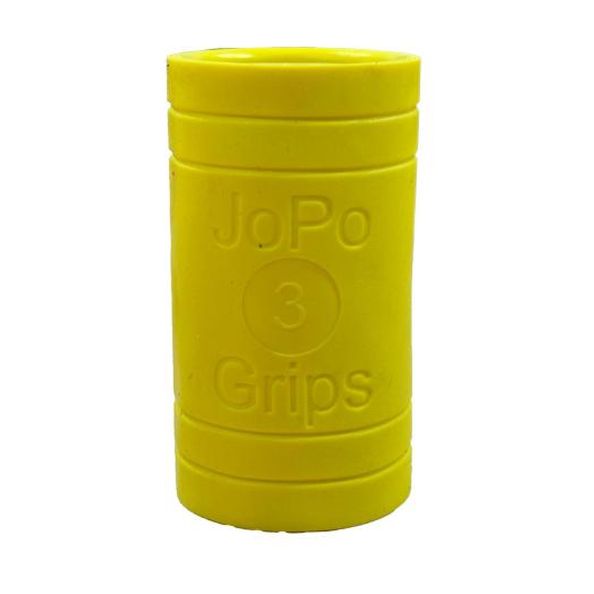 JoPo Finger Grips Power Flat Oval Yellow - primary view