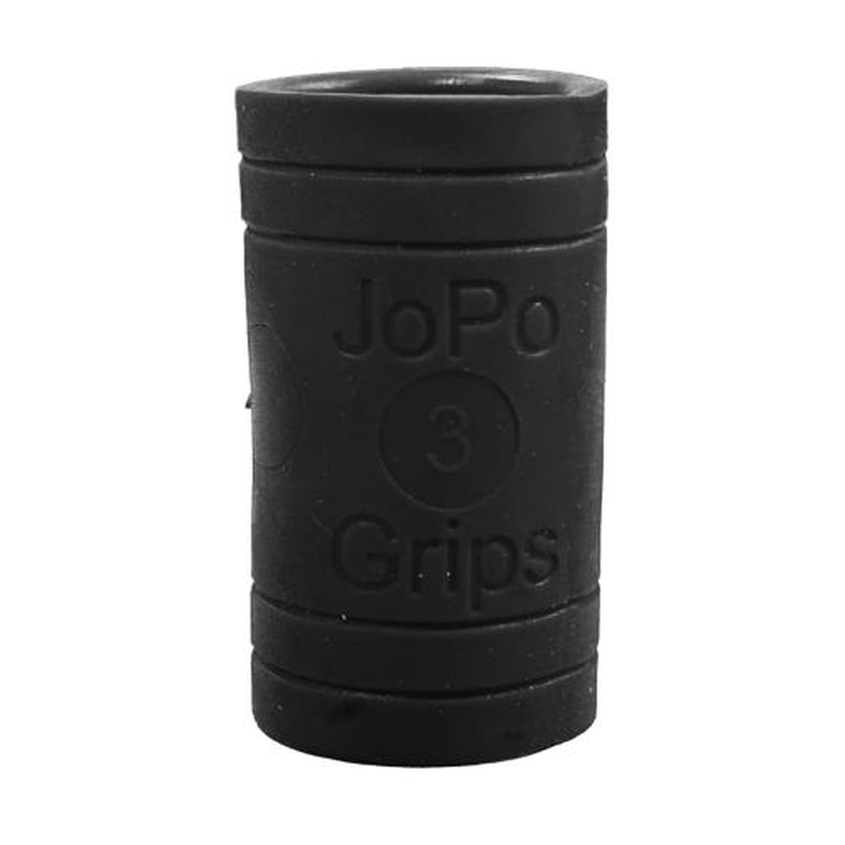 JoPo Finger Grips Power Flat Oval Black - primary view