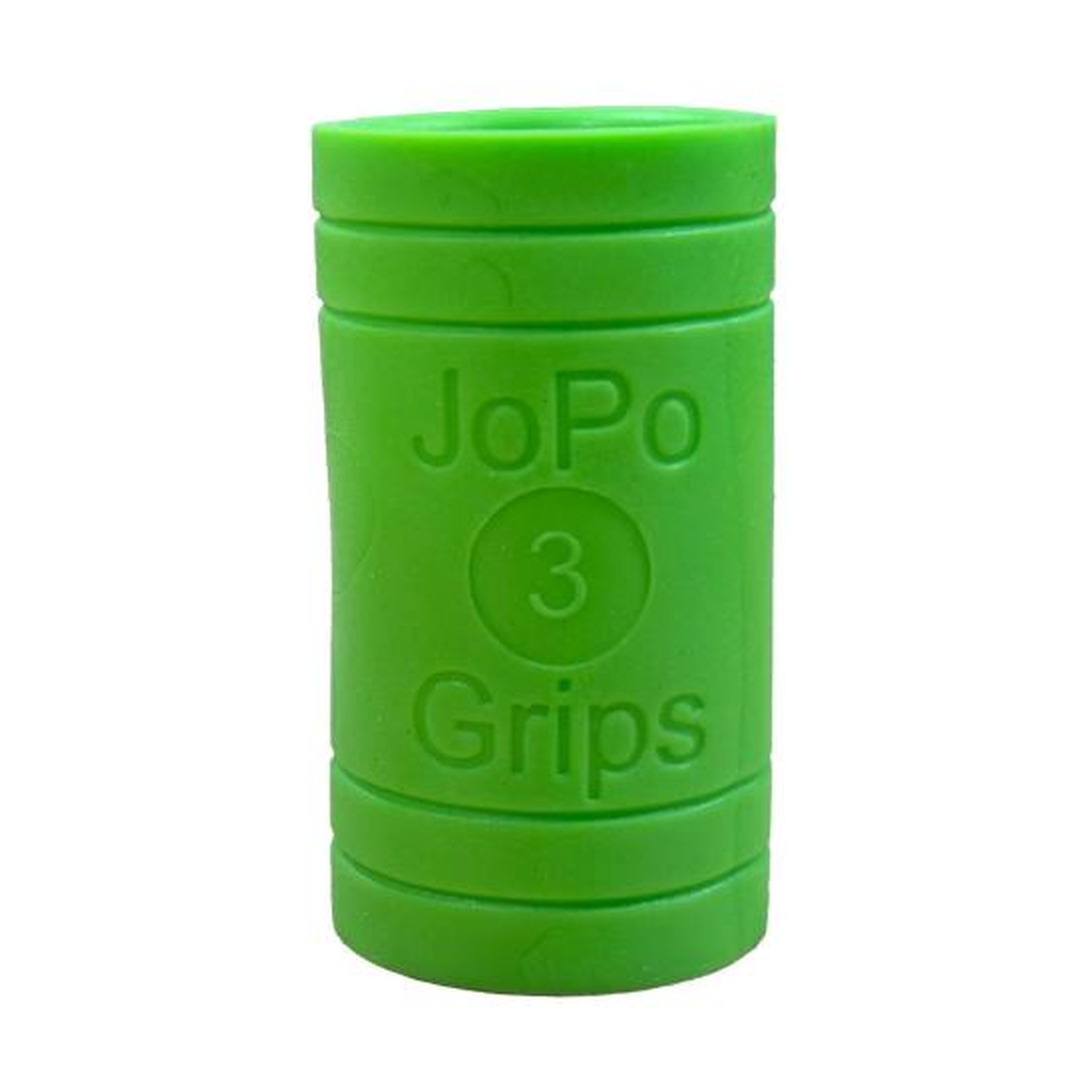JoPo Finger Grips Power Flat Oval Green - primary view