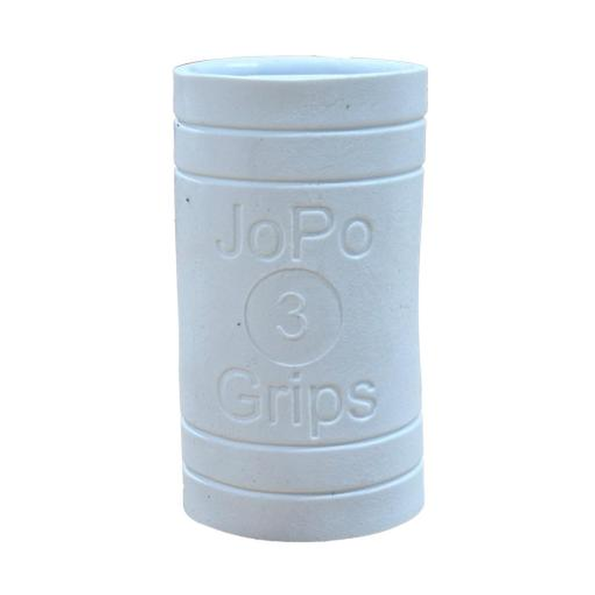 JoPo Finger Grips Power Flat Oval White - primary view