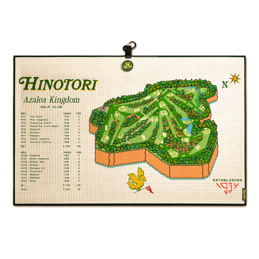 Azalea Kingdom Golf Towel