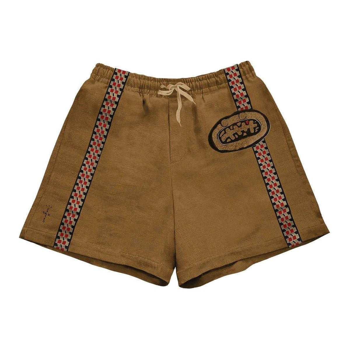 Travis Scott Cactus Jack Stripe Short Brown Multi