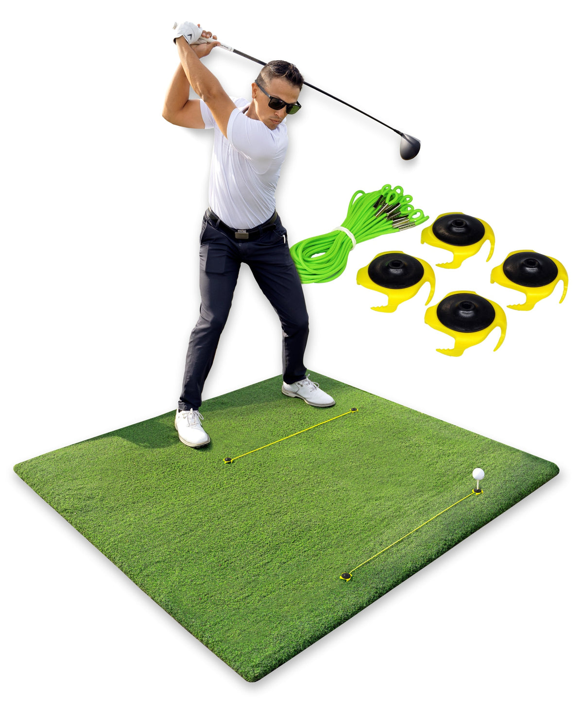 Tee Claw (4) Pack: Black and Yellow