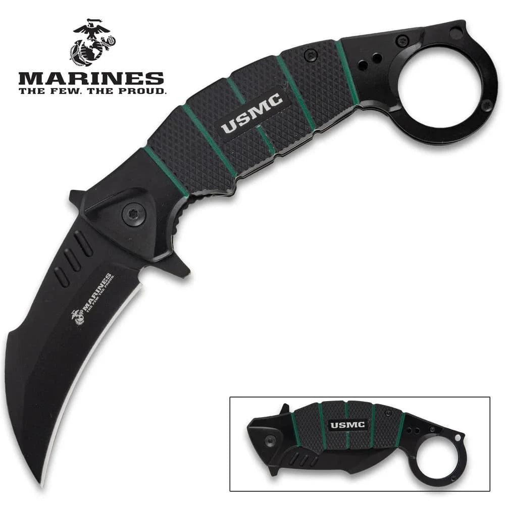 USMC War Claw Karambit - Premium Tactical