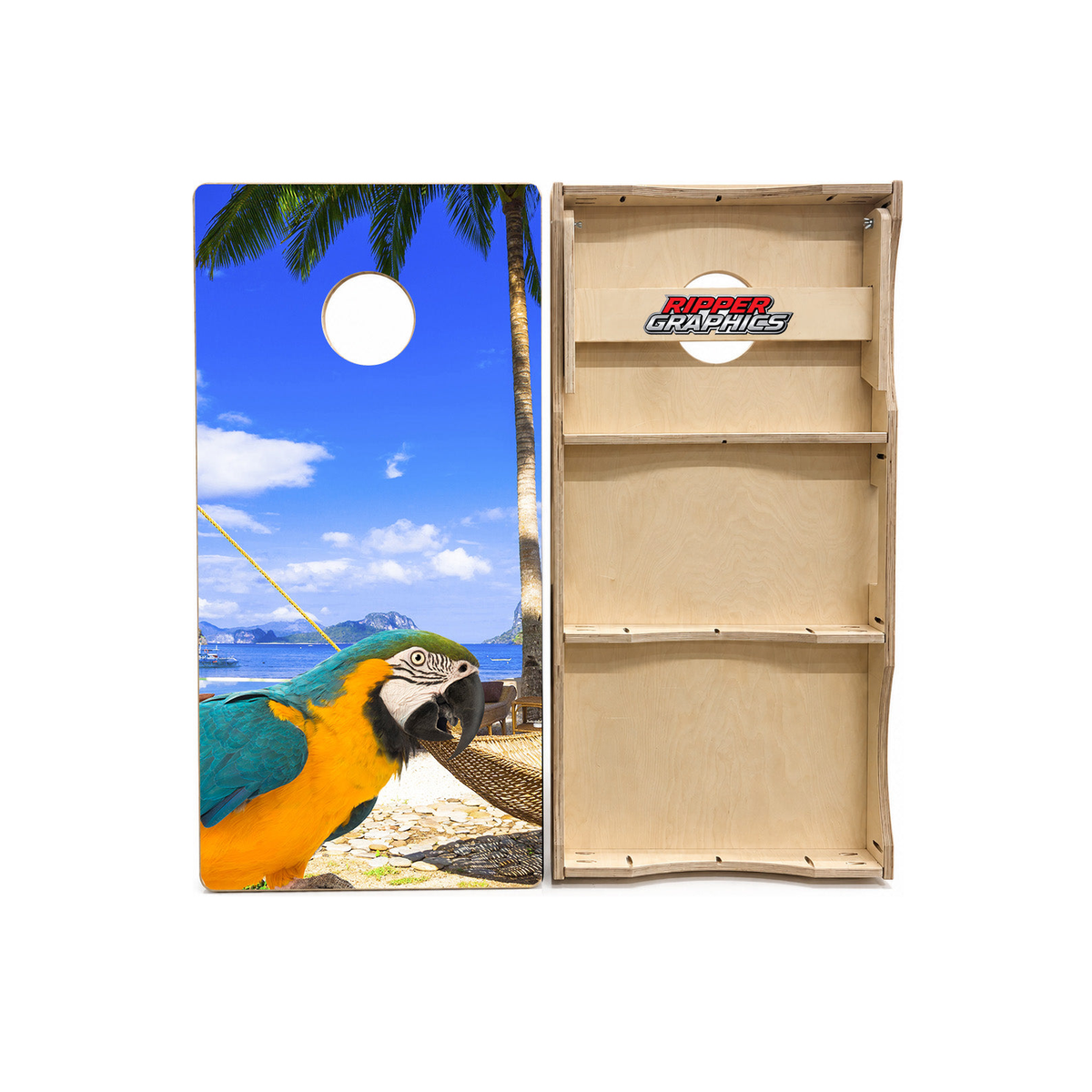 Vacation Cornhole Design product photo
