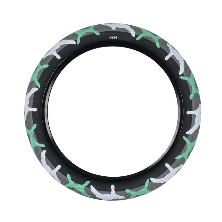 Cult BMX X Vans Tire 29" - Teal Camo