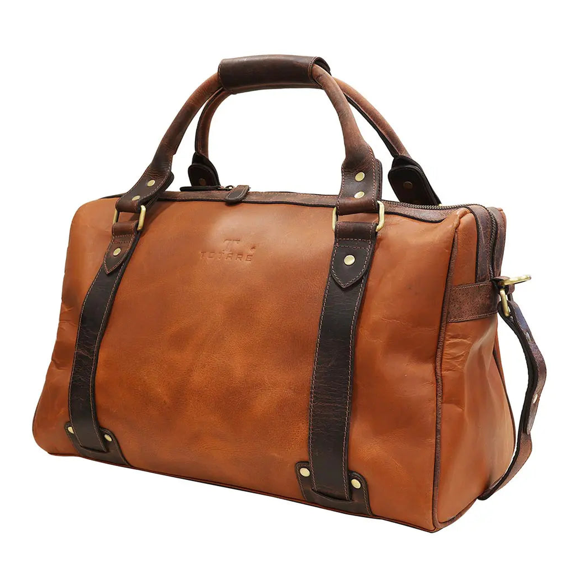 Vernazza Leather Overnight Bag TOTARE - Great Call Athletics
