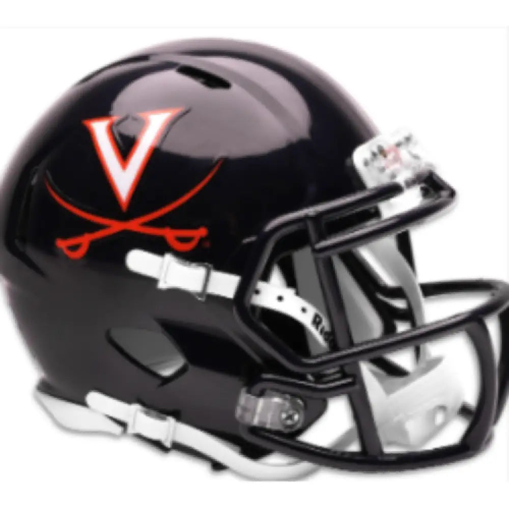 Virginia Cavaliers NCAA Mini Speed Football Helmet V-Saber - NCAA