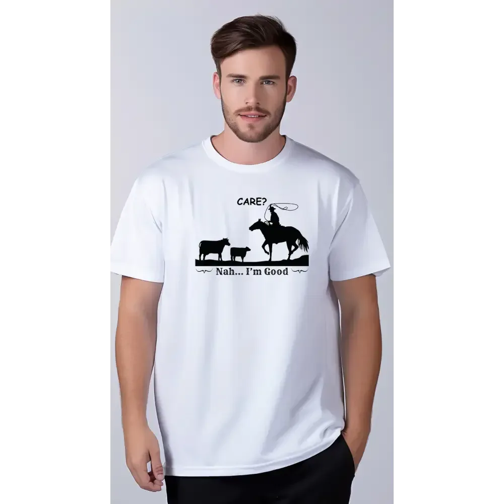 Western Rodeo T-Shirt, Western Attire, Roping Shirt for Men