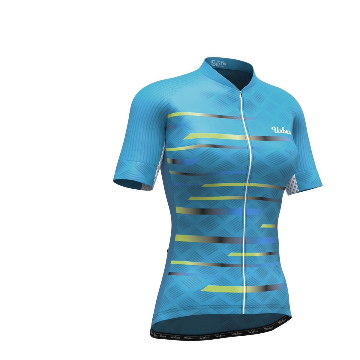 Women’s Pro Series Teal Cycling Kit — Performance Jersey & Bib Shorts - D401, D402, D403, D404, D405, D406 - Great Call Athletics