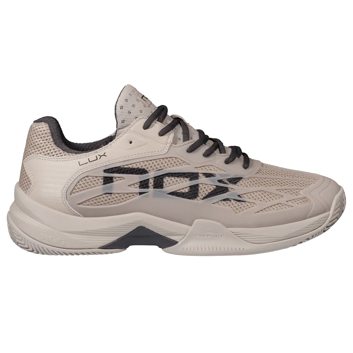 NOX AT10 LUX 2 Padel Shoes, Gray - Side View