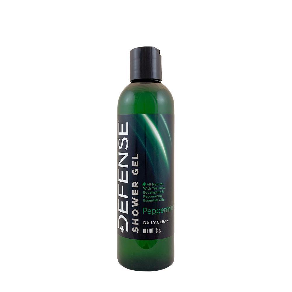 Defense Soap | Shower Gel | Antimicrobial Therapeutic | 8 oz | Peppermint - Great Call Athletics
