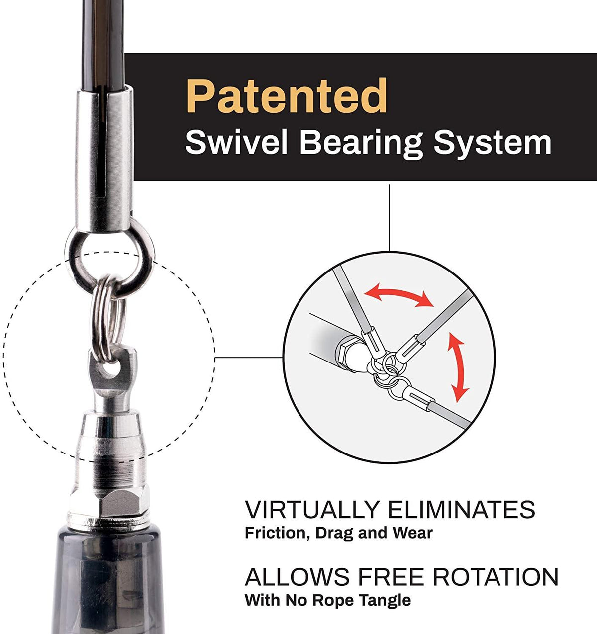 Buddy Lee | Limited Rope Master Jump Rope | Yellow & Black - Great Call Athletics