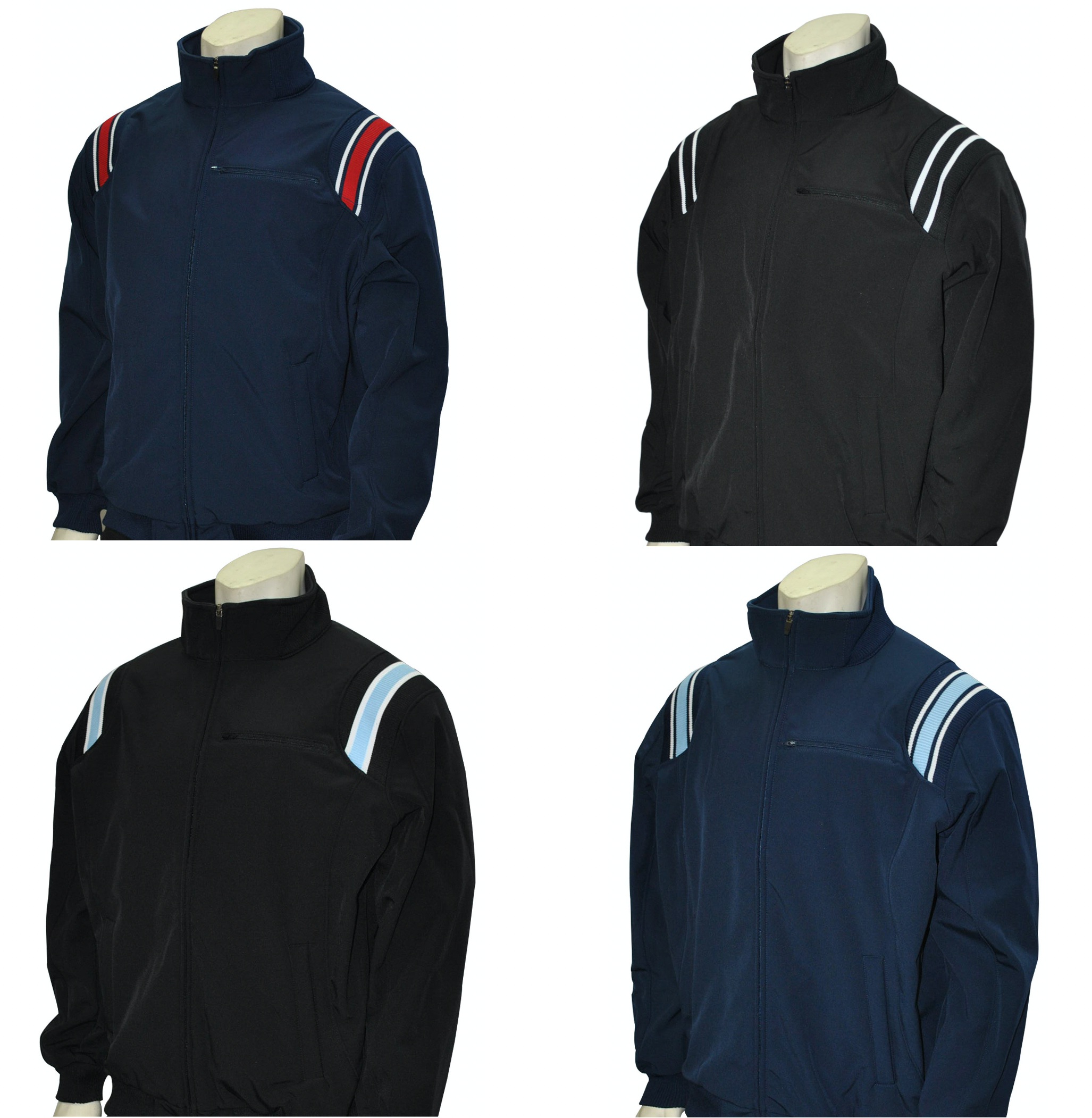 MLB Style Full Zip Thermal Fleece Umpire Jacket