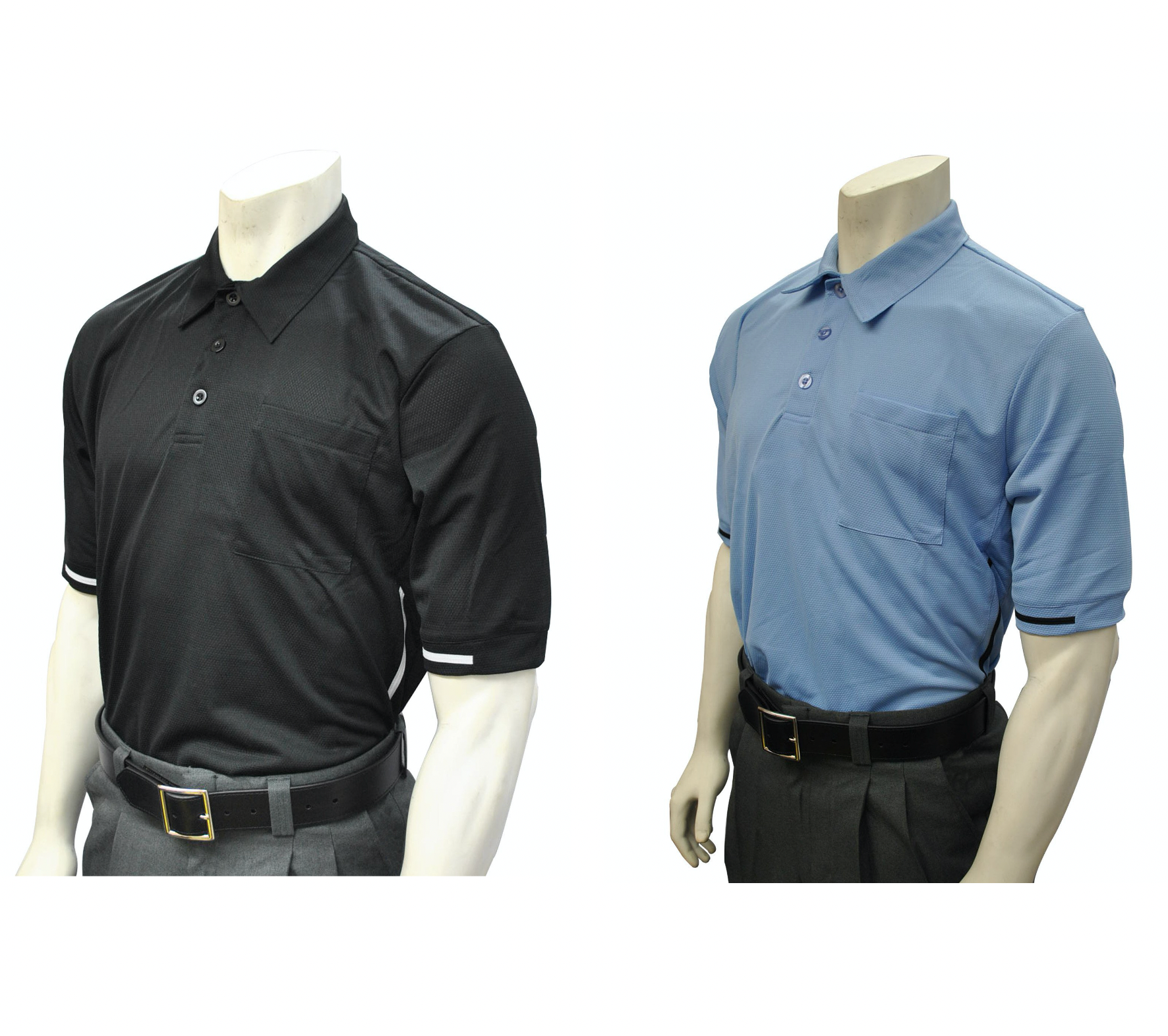 BBS310-Smitty Major League Style Umpire Shirt - Available in Black and  Carolina Blue