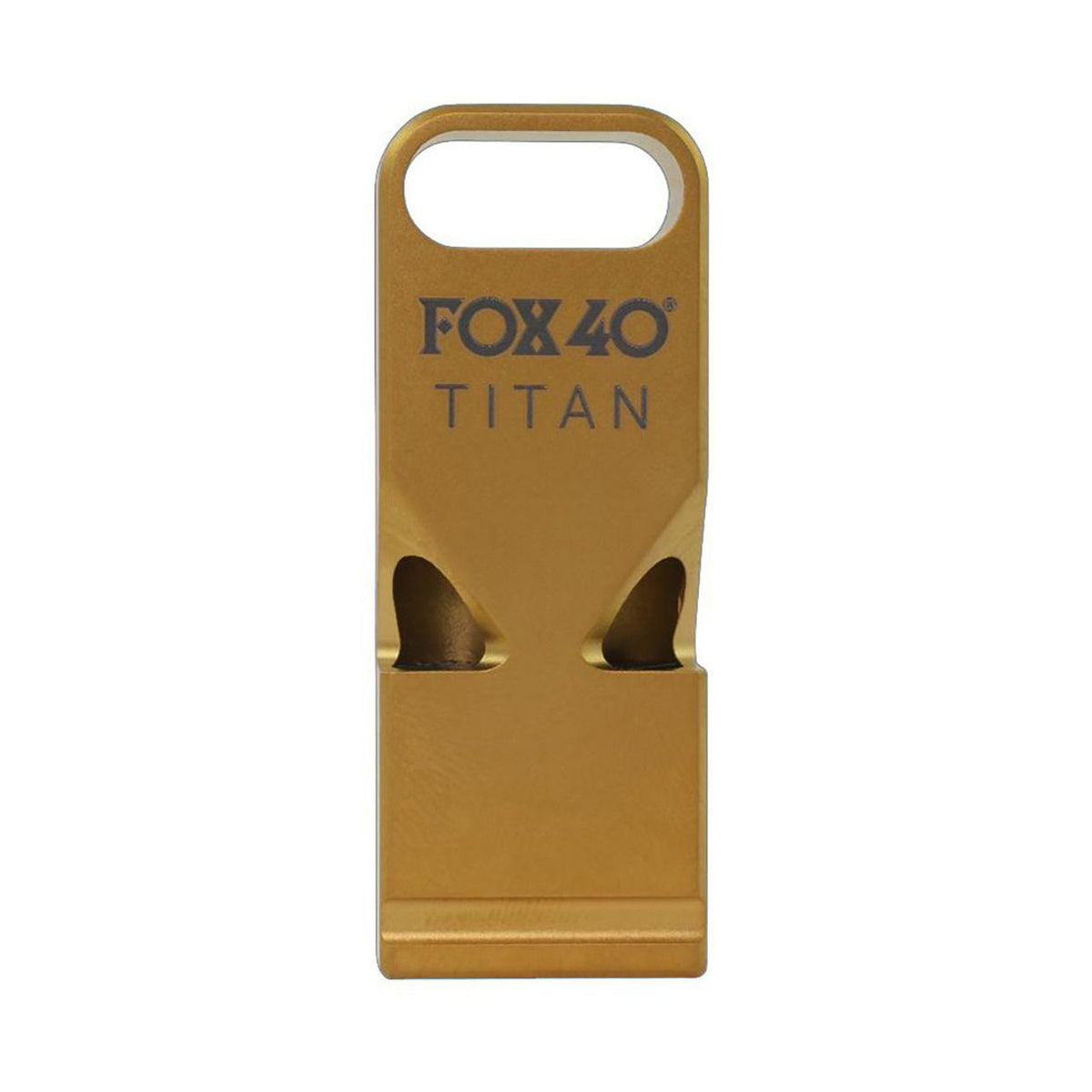 Fox 40 | Titan Luxury Titanium Premium Whistle | Free Paracord - Great Call Athletics