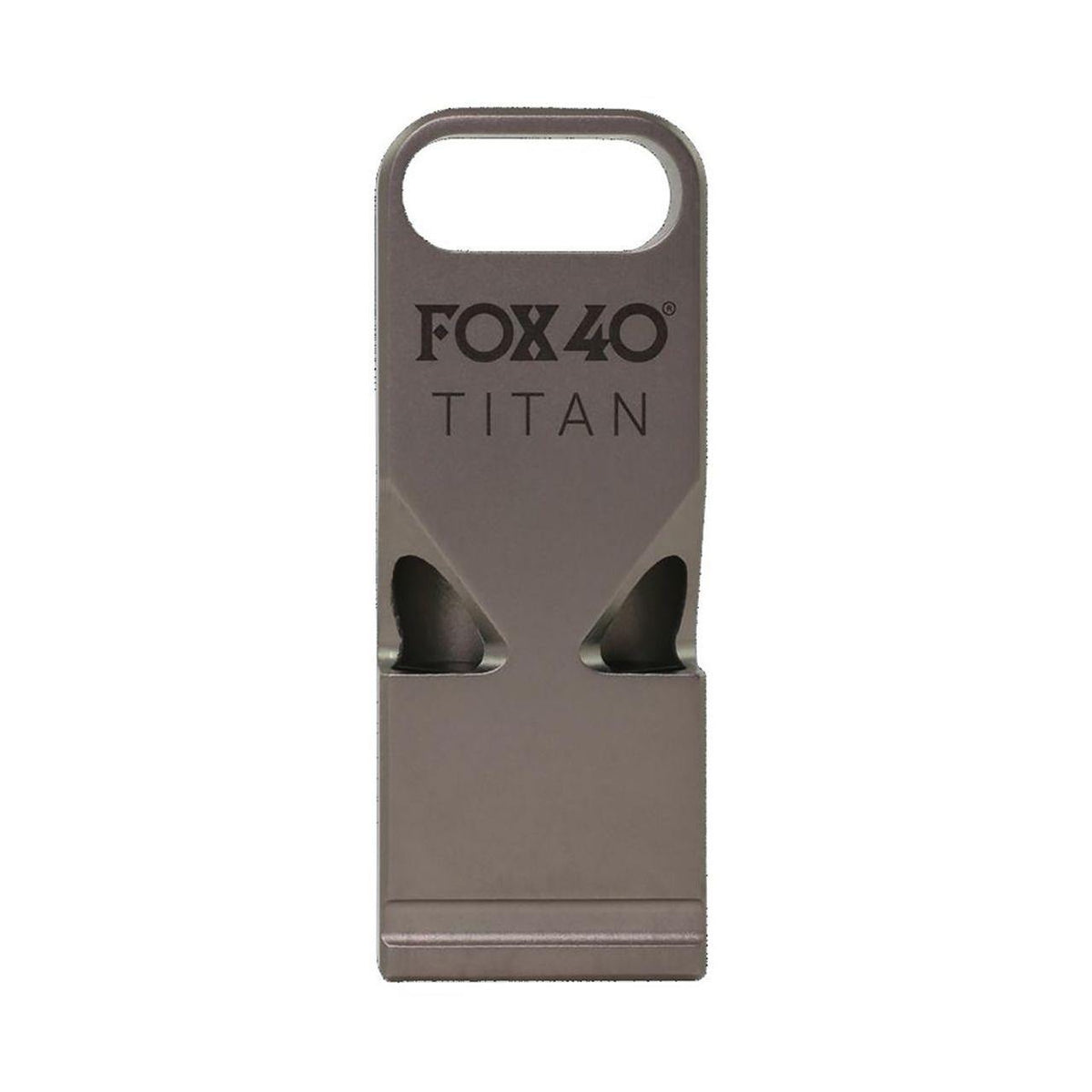 Fox 40 | Titan Luxury Titanium Premium Whistle | Free Paracord - Great Call Athletics