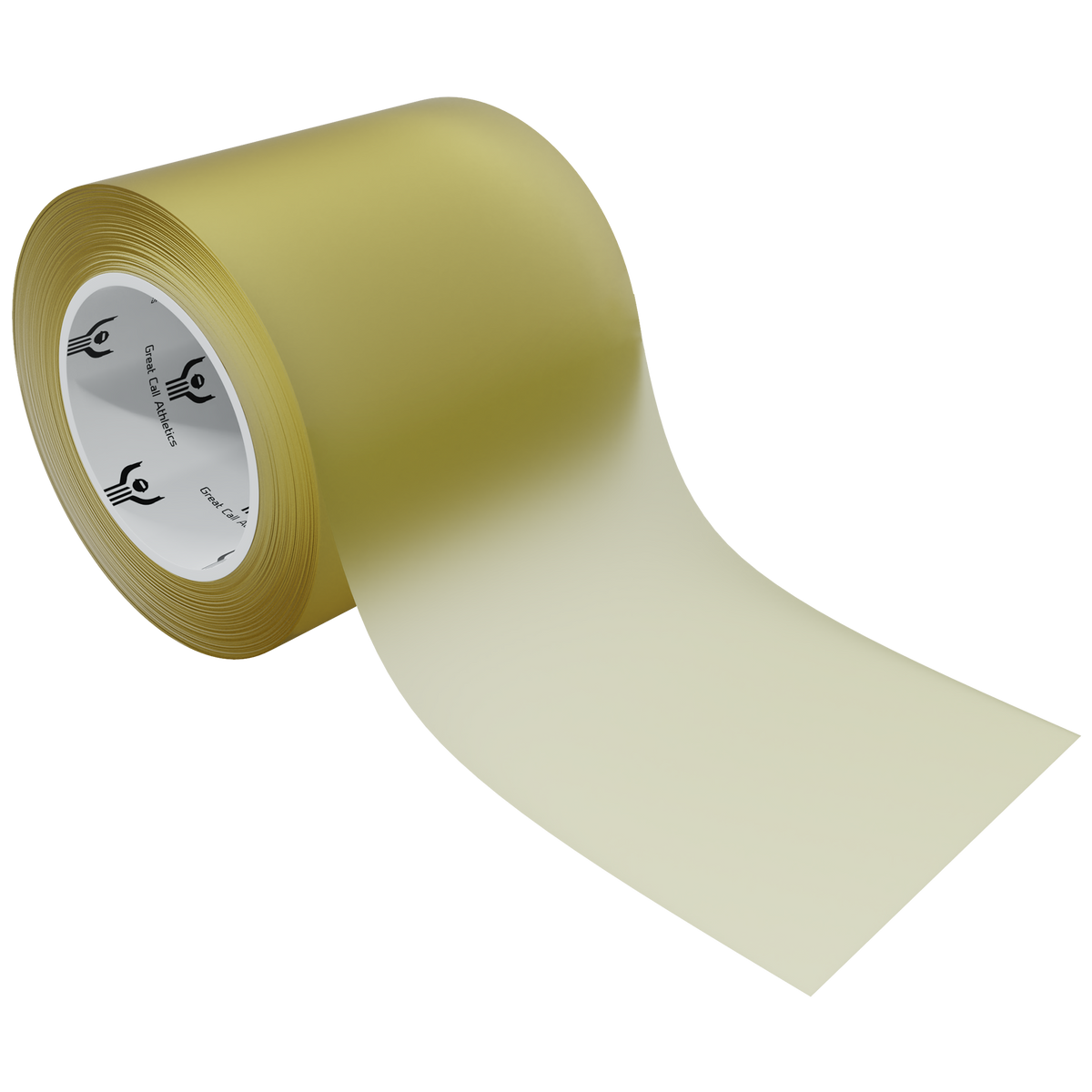 Great Call Athletics Super Stick wrestling mat tape, 4 inch by 84 foot roll for sealing wrestling mat seams