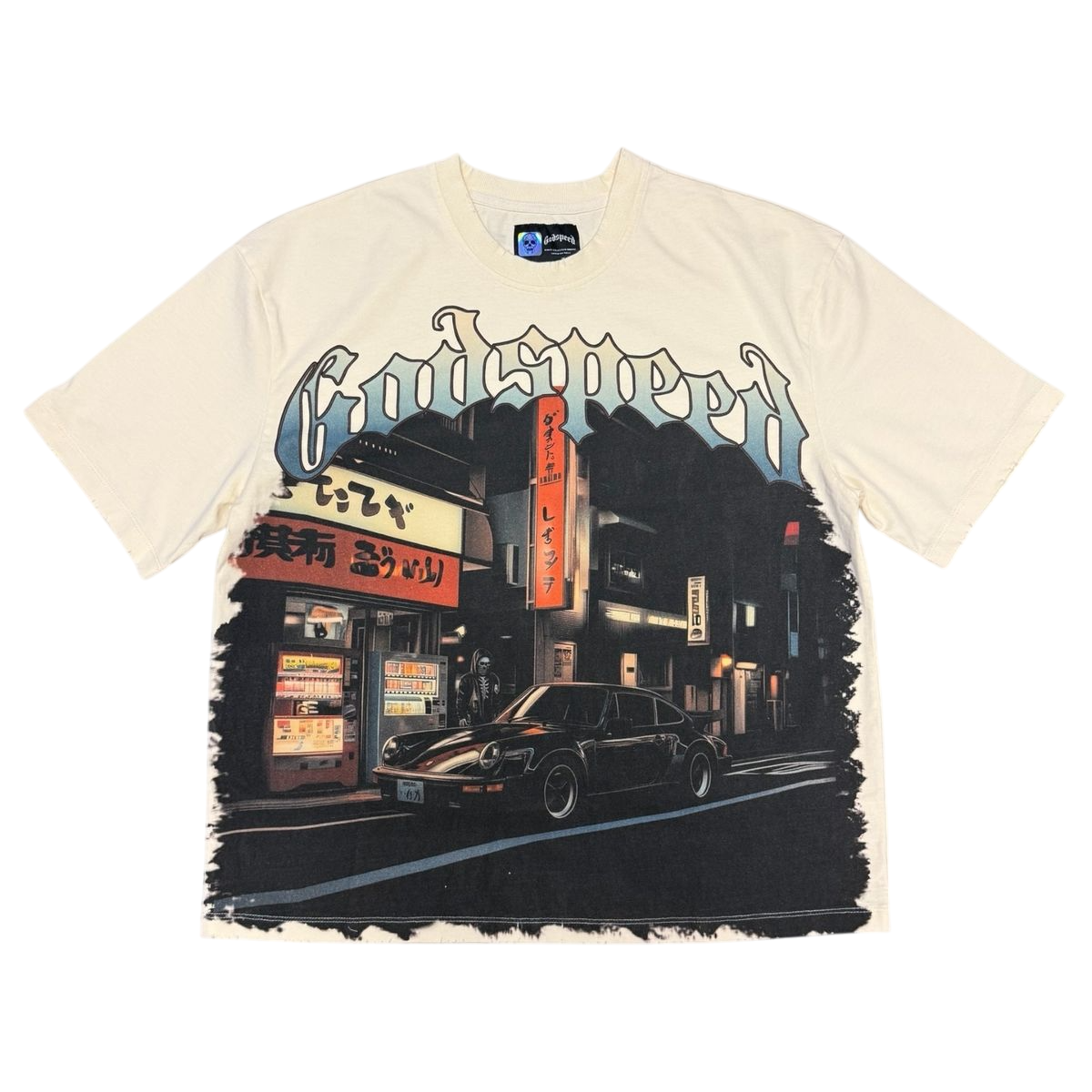 Godspeed Pit Stop: Tokyo T-Shirt Bone