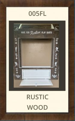Pro Dart 005FL Scorekeeper - Rustic Wood