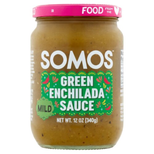 Somos Mild Green Enchilada Sauce, 12 oz (Case of 6)