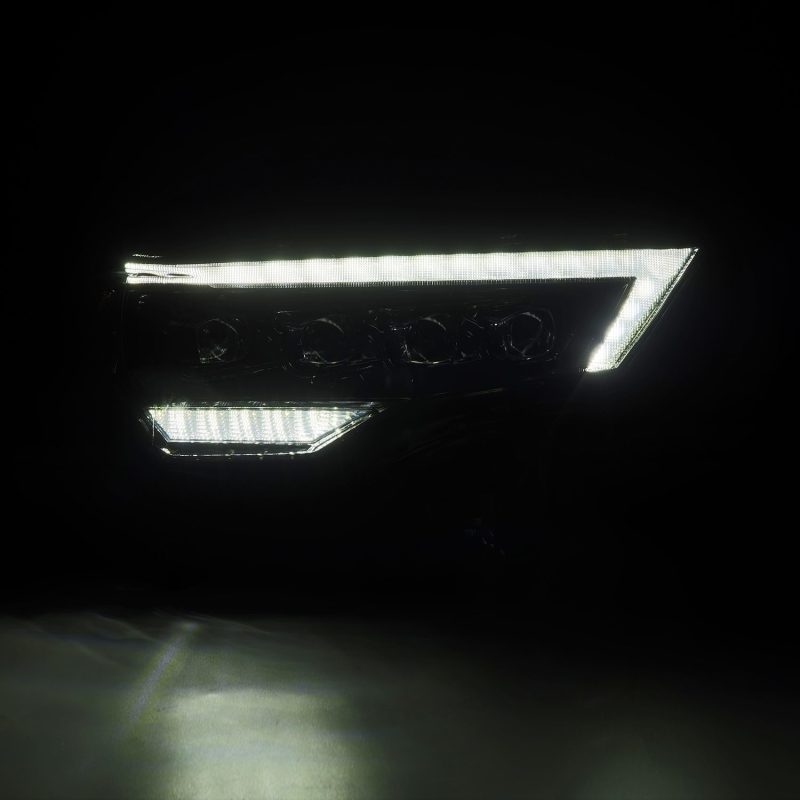 AlphaRex 14-22 Toyota 4Runner (2021 Req. Conv) NOVA LED Proj HL Alpha-Blk Actv Lgt Seq. Sig + SB DRL - View 2