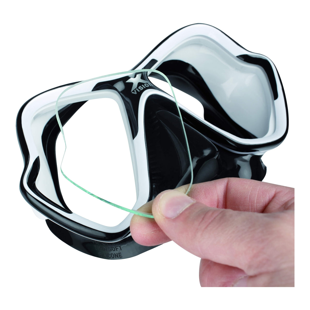 Mares Visual Aid X-Vision Mask Lens - 411194_lens_xvision