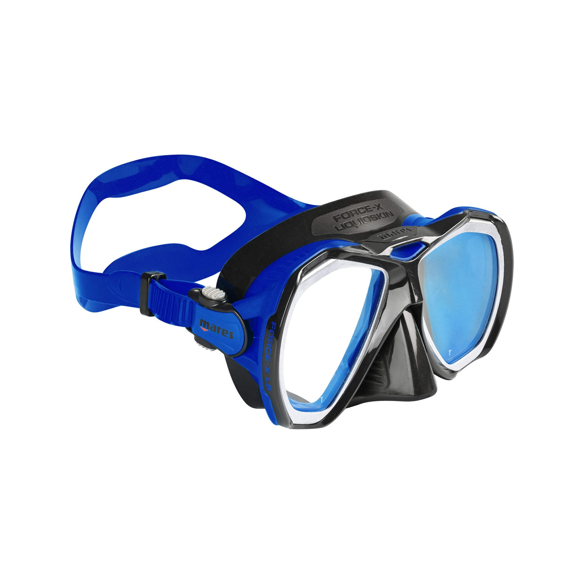 Mares Force-X LS Diving Mask - 411082_Force-X Liquidskin_BL