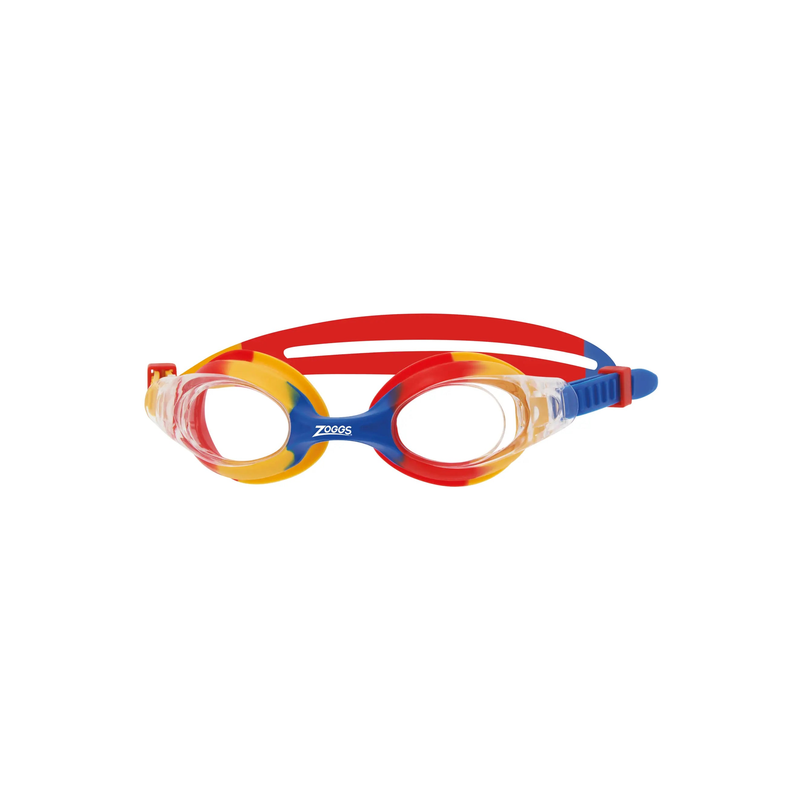 Zoggs Little Bondi Kids Swimming Goggles 0-6 Years Clear Lens Pool Goggles in YLRDCLR - front
