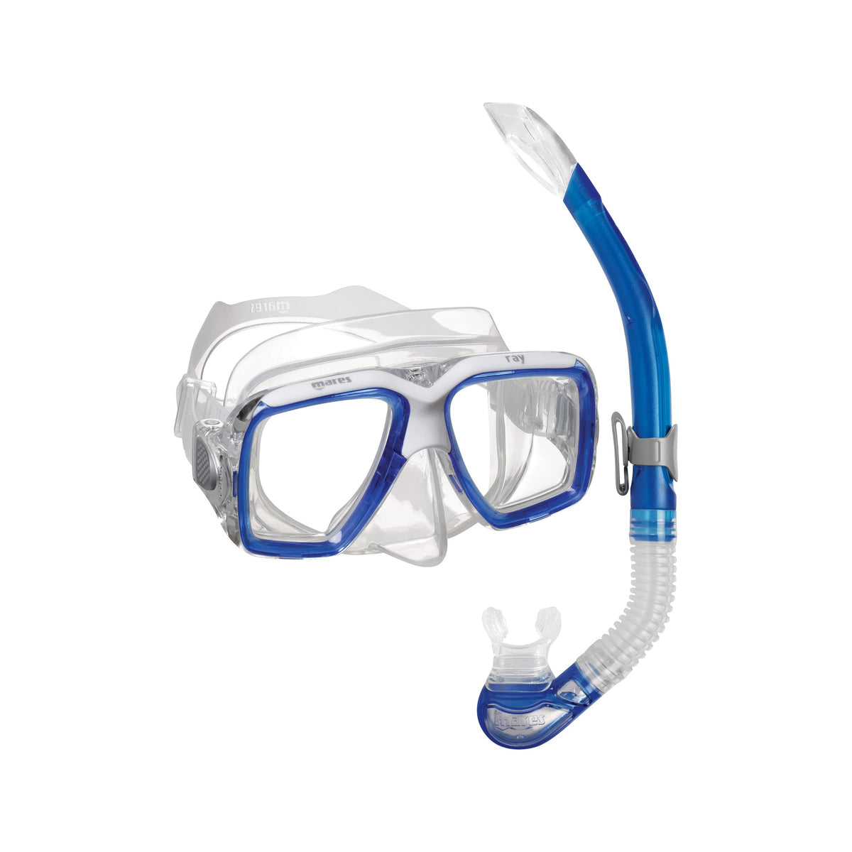 Mares Ray Mask and Snorkel Combo - 411759_Combo Ray_BLWCL