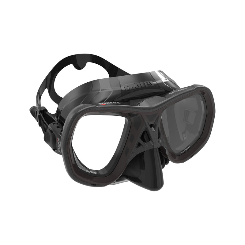 Mares Spyder Diving Mask - 421415_ Spyder_BKKBK