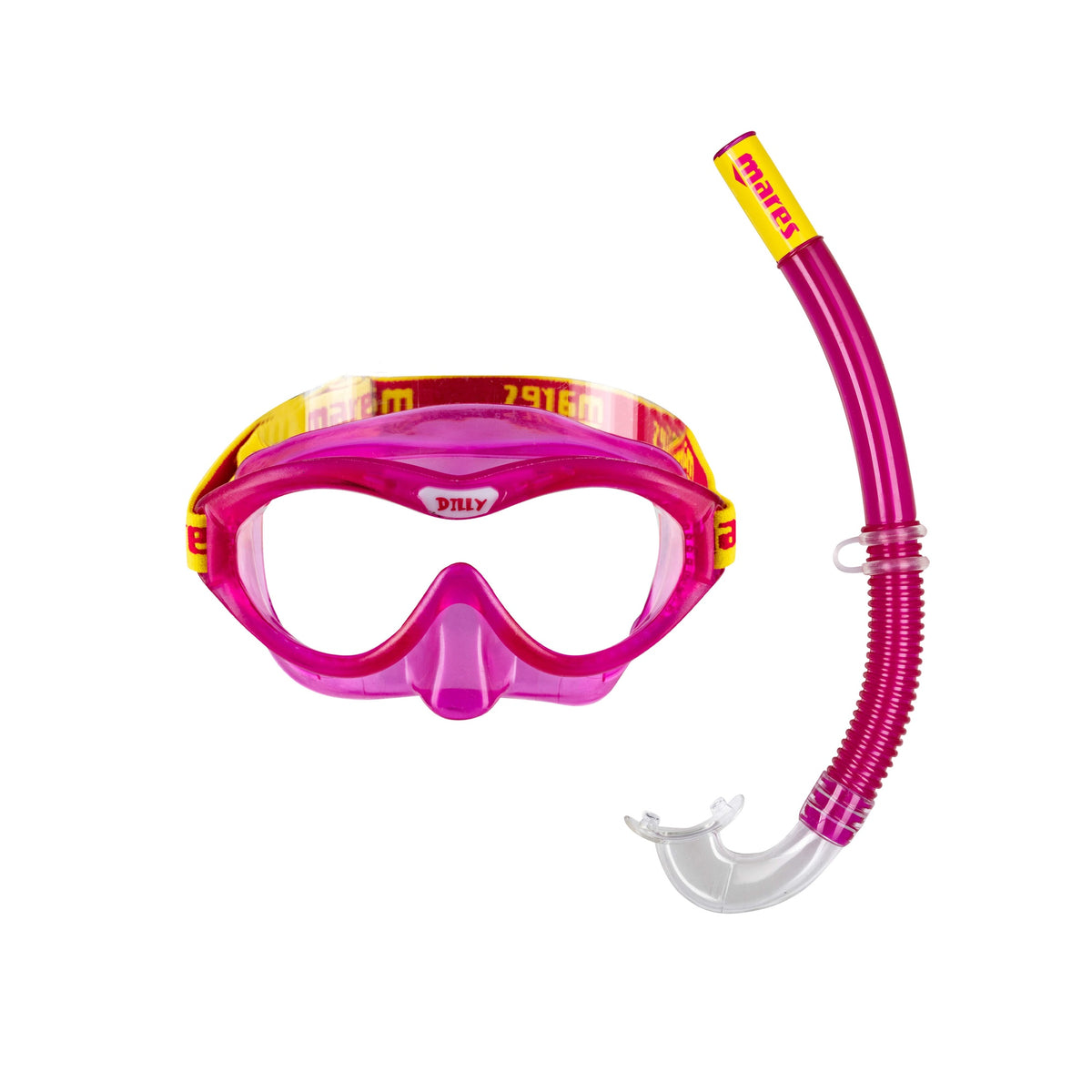 Mares Dilly Mask and Snorkel Combo - 411795_ComboDilly_YLPK