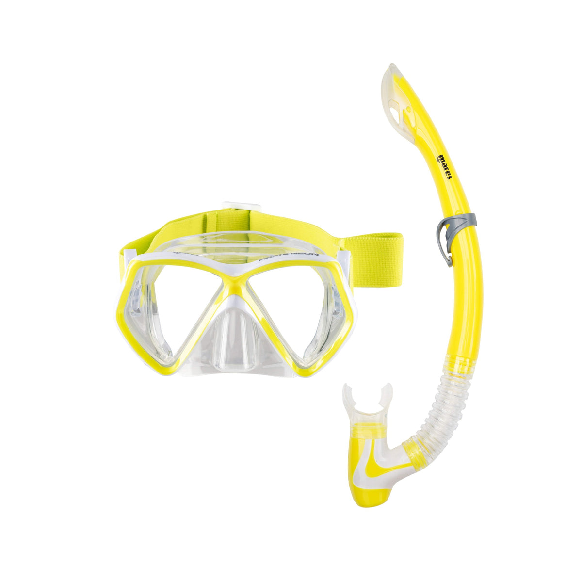 Mares Pirate Neon Mask and Snorkel Combo - 411788_ComboPirateNeon_YLWCL