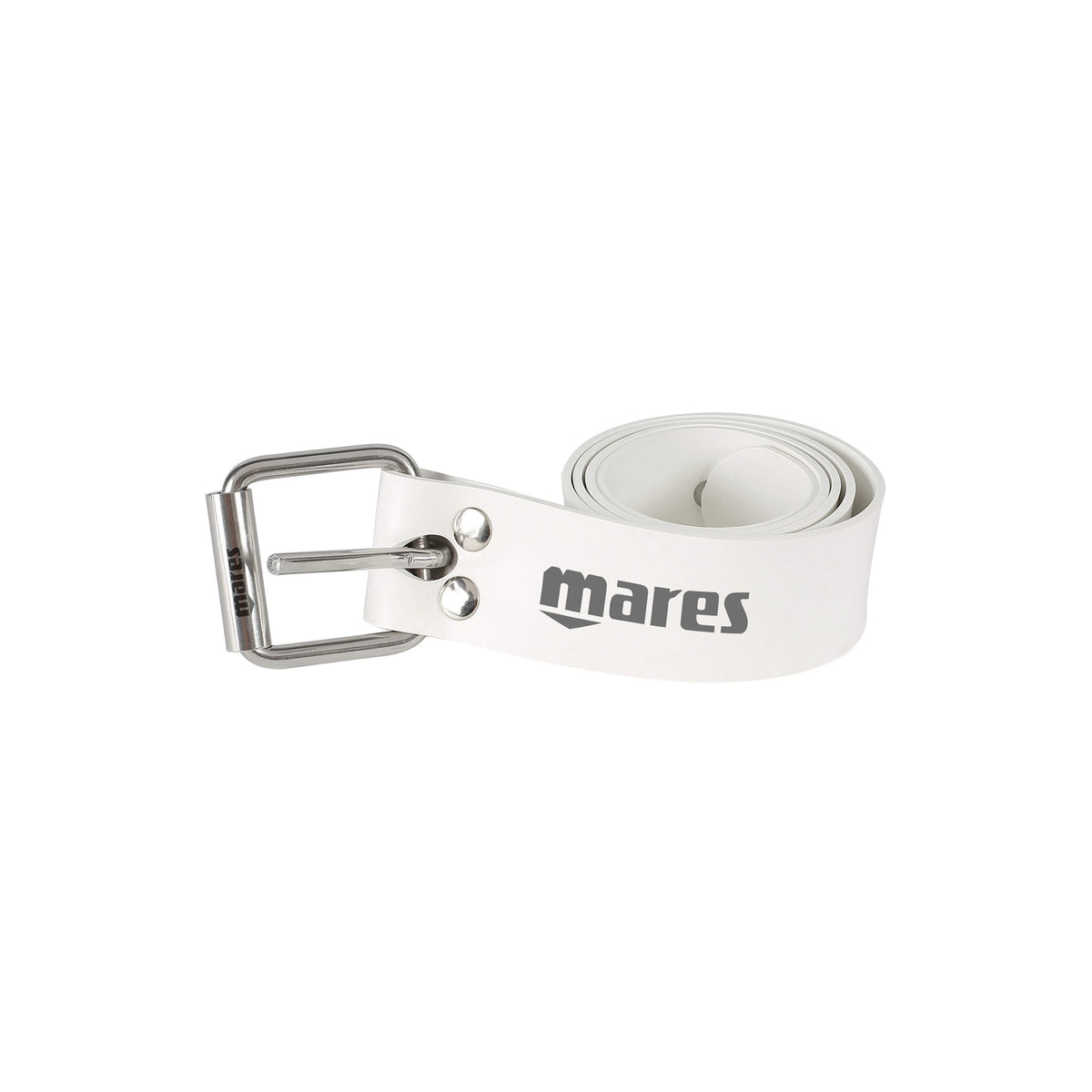 Mares Belt Elastic With Marseillaise SS Buckle Diving Accessory - 425813_Belt Elastic W-Marseillaise S.S_WH