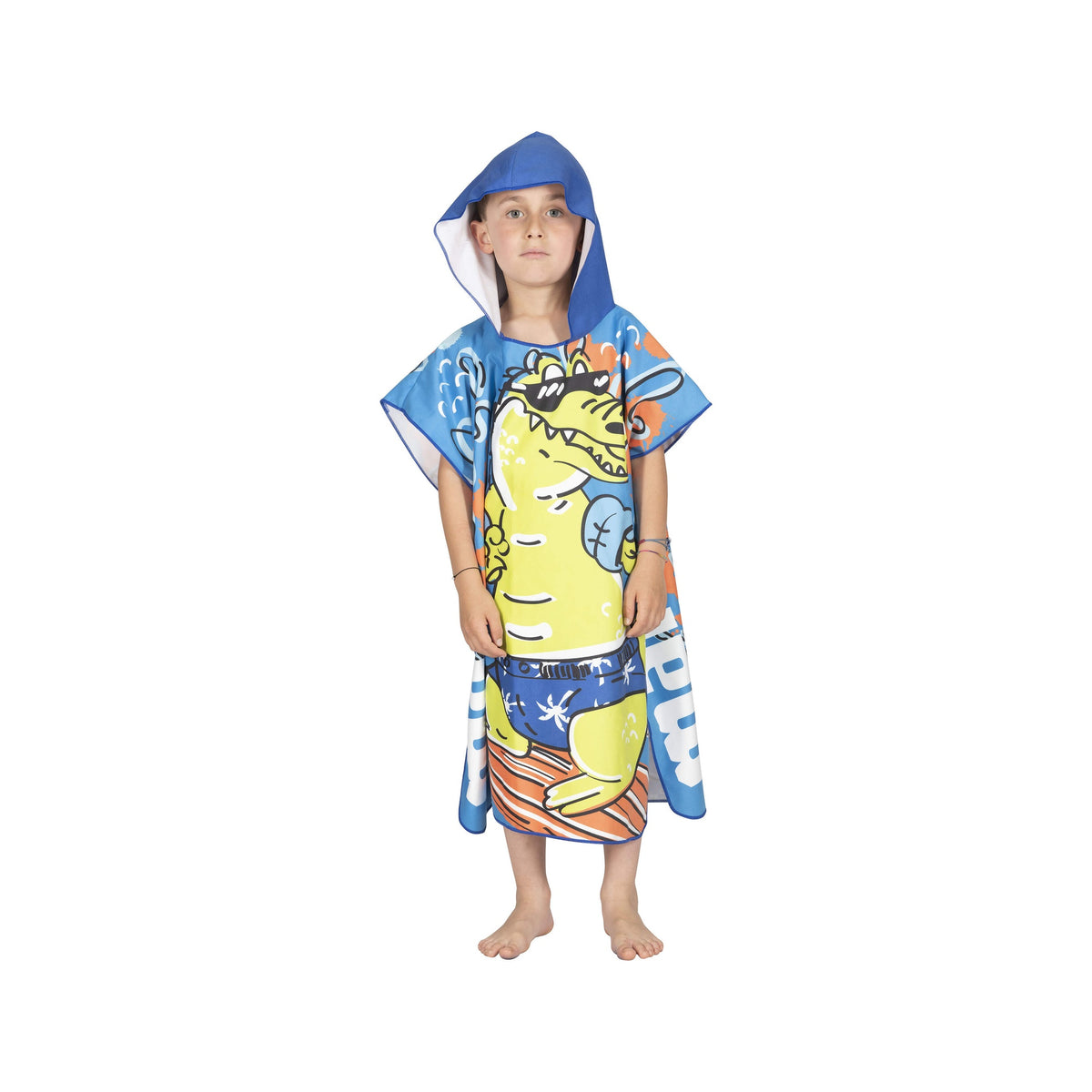 Mares Seaside Poncho Junior Diving Accessory - 415608_Seaside Poncho Junior_Crocodile_front