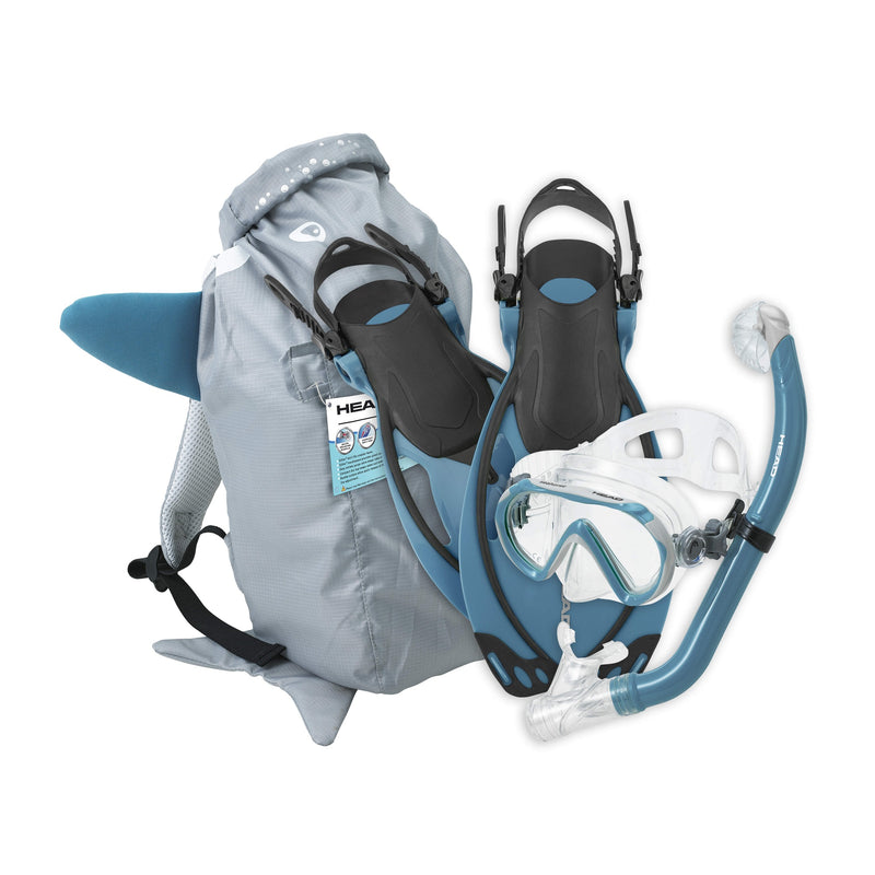 Mares Sea Pals JR Dry Set Diving Set - 480315_Sea Pals Jr Set_Shark