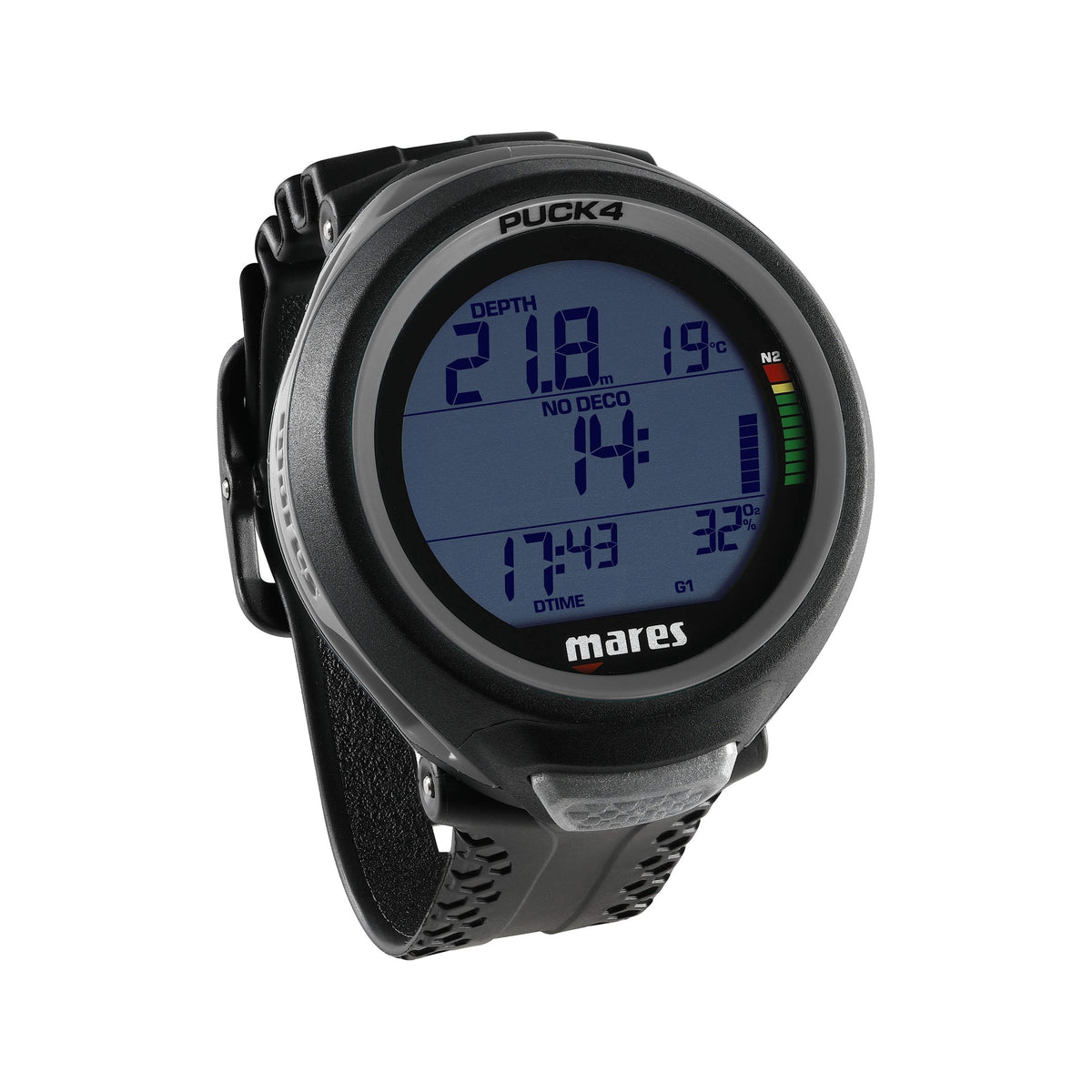 Mares Puck 4 Dive Computer - 414149_Puck 4_BK7_1