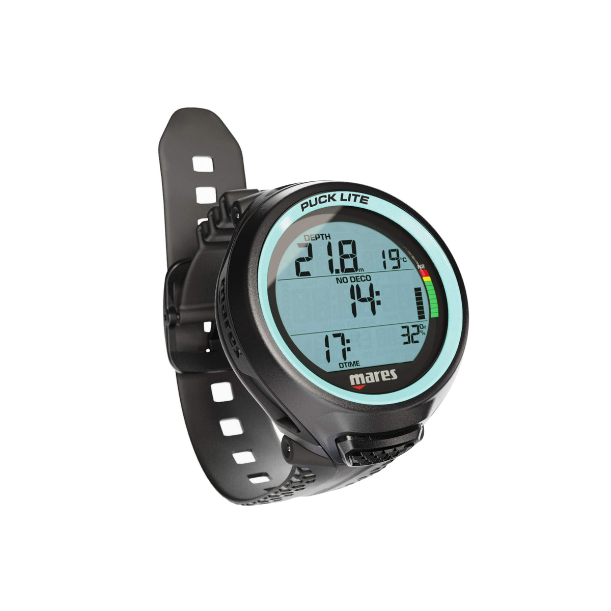 Mares Puck Lite Dive Computer - 414172 Puck Lite BKAQ