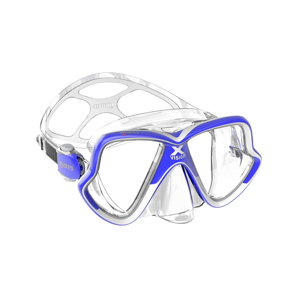 Mares X-Vision Mid 2.0 Diving Mask - 411067_X-Vision Mid 2.0_BLWCL
