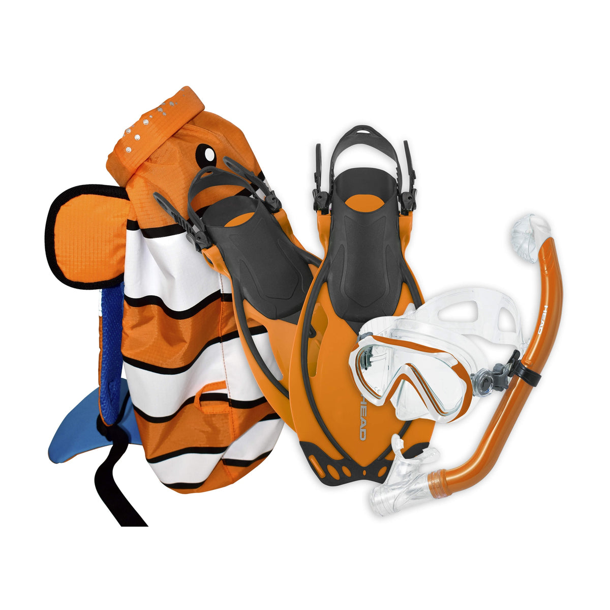 Mares Sea Pals JR Dry Set Diving Set - 480315_Sea Pals Jr Set_Nemo