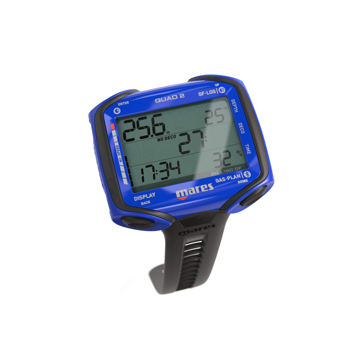 Mares Quad 2 Dive Computer - 414152 Quad 2 BL