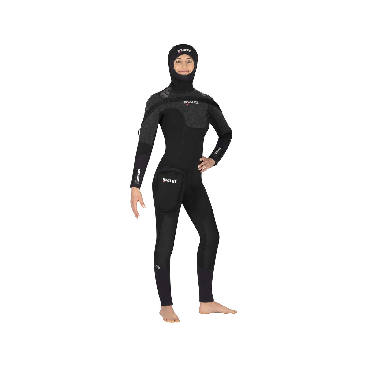 Mares Pro Therm 8/7 She Dives SMU Wetsuit - 495086 SMU Pro Therm  She Dives front 1